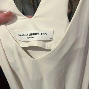 Amanda Uprichard white jumpsuit sz XS